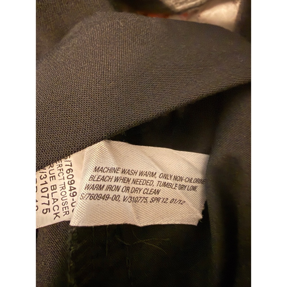 GAP Black Perfect Trouser Bootcut Stretchy Pants With Hip Pockets Size 8 Regular - Picture 5 of 6